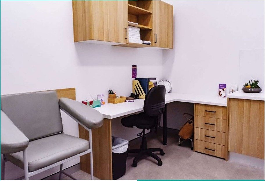 Modern Elm Rd. consultation room